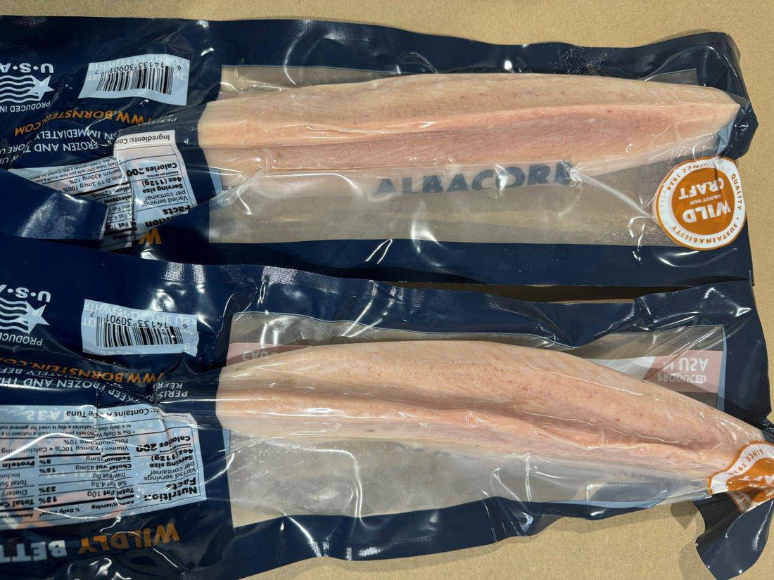 Sashimi Grade Albacore Tuna Loins | Wild Tide Seafoods