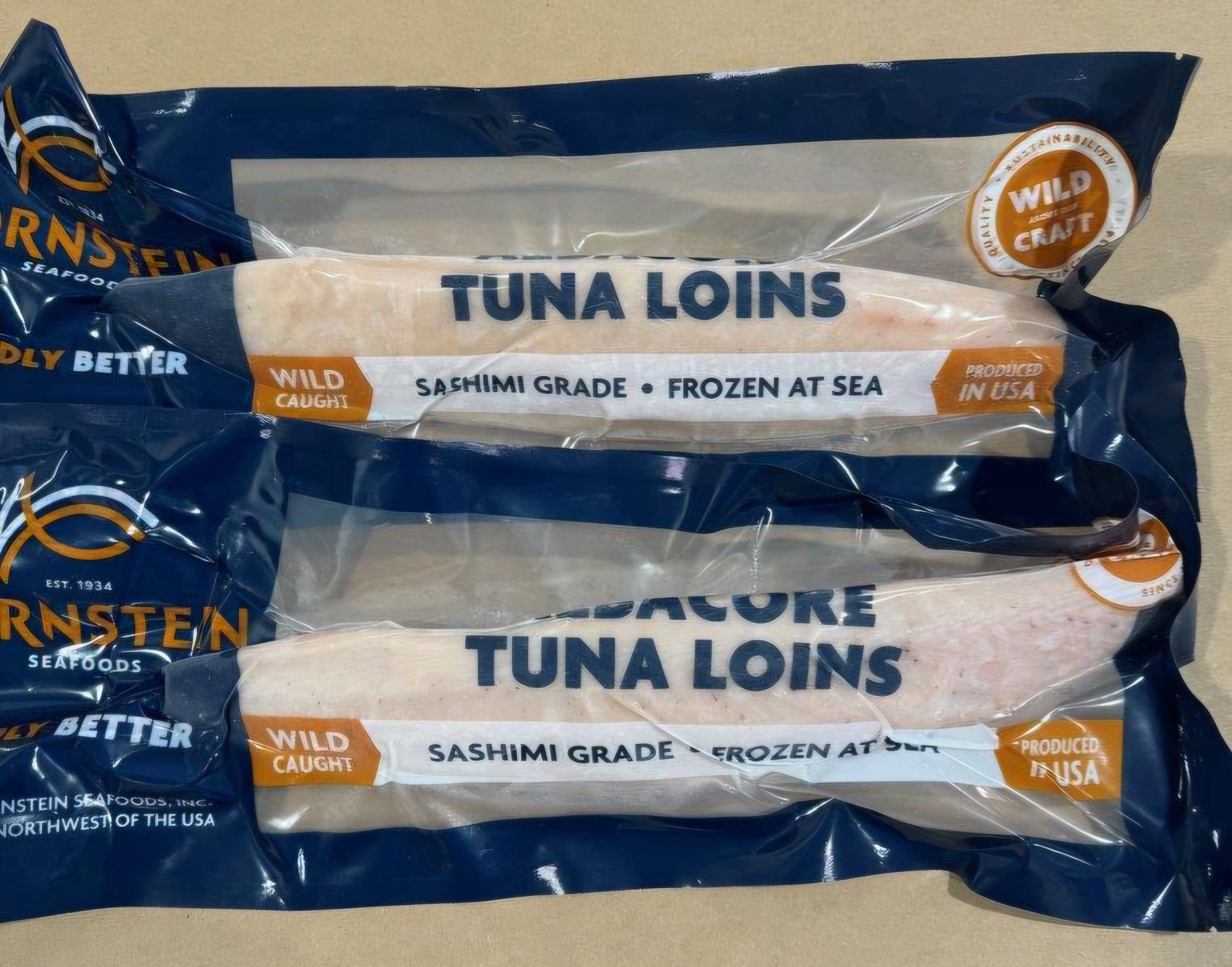 Sashimi Grade Albacore Tuna Loins | Wild Tide Seafoods