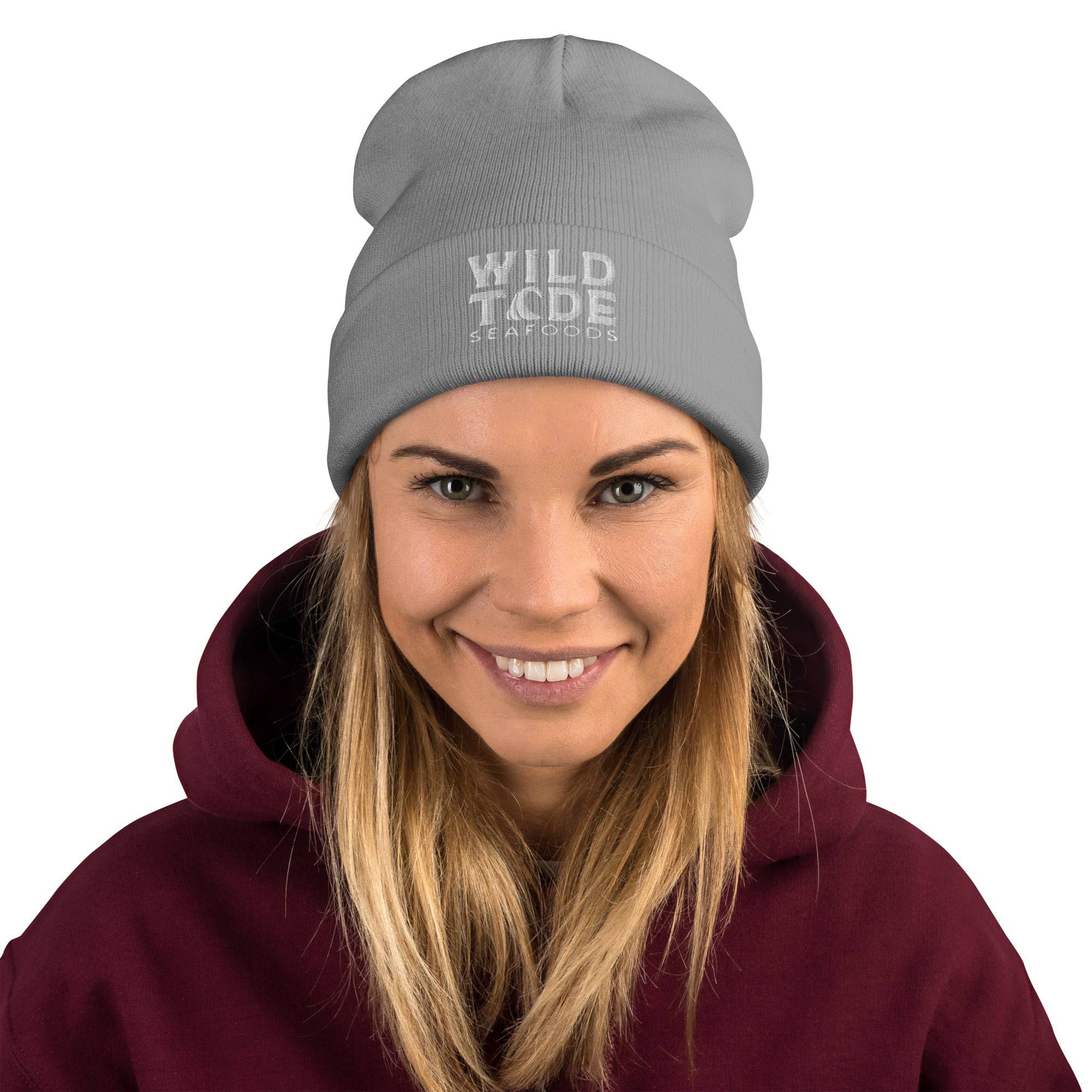 Wild Tide Seafoods Embroidered Beanie - Wild Tide Seafoods