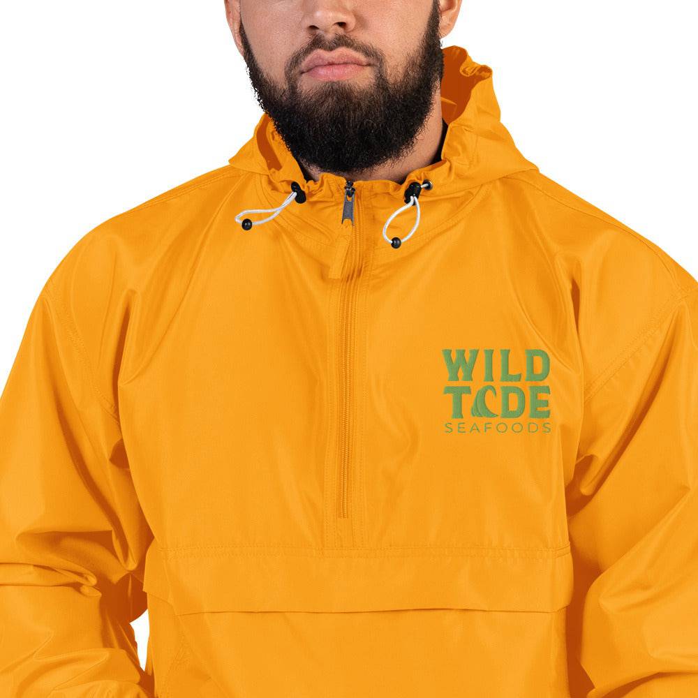 Embroidered Champion Packable Jacket - Wild Tide Seafoods