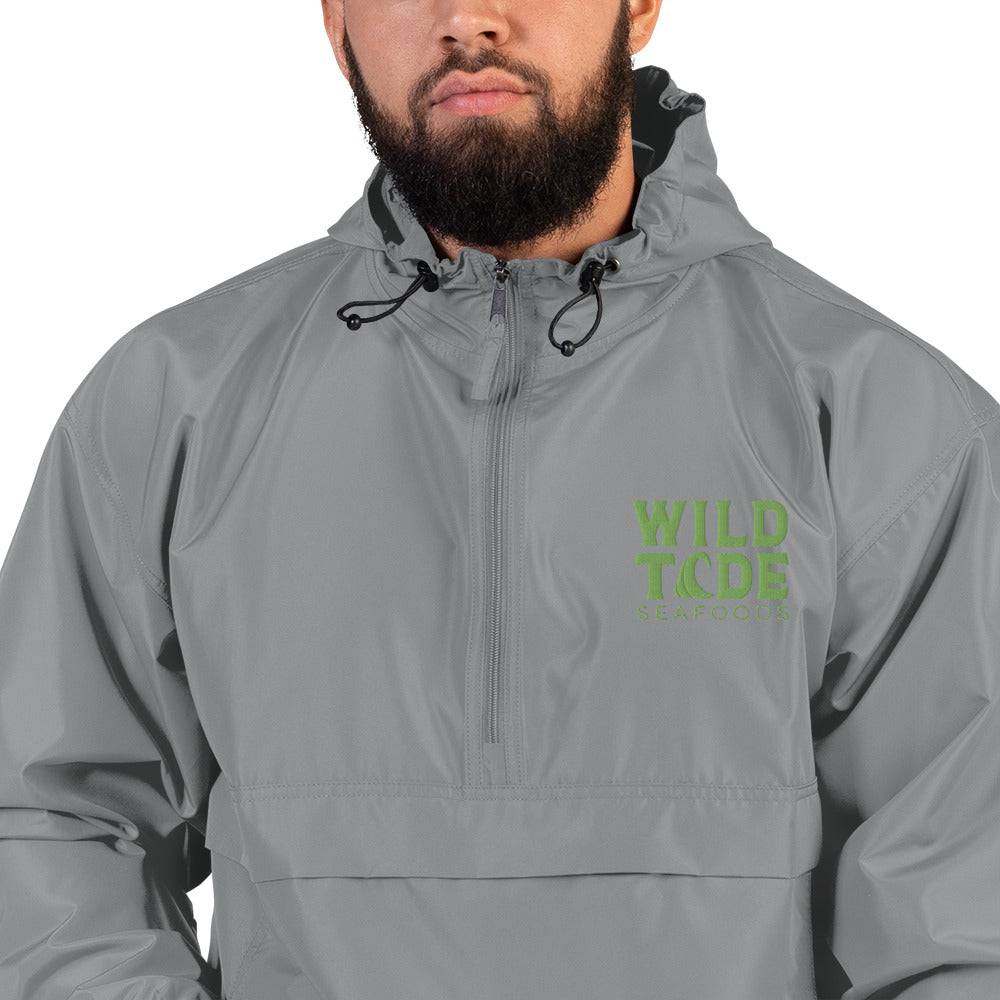 Embroidered Champion Packable Jacket - Wild Tide Seafoods