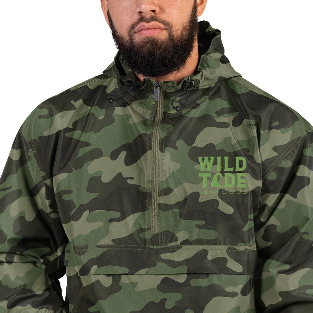 Embroidered Champion Packable Jacket - Wild Tide Seafoods