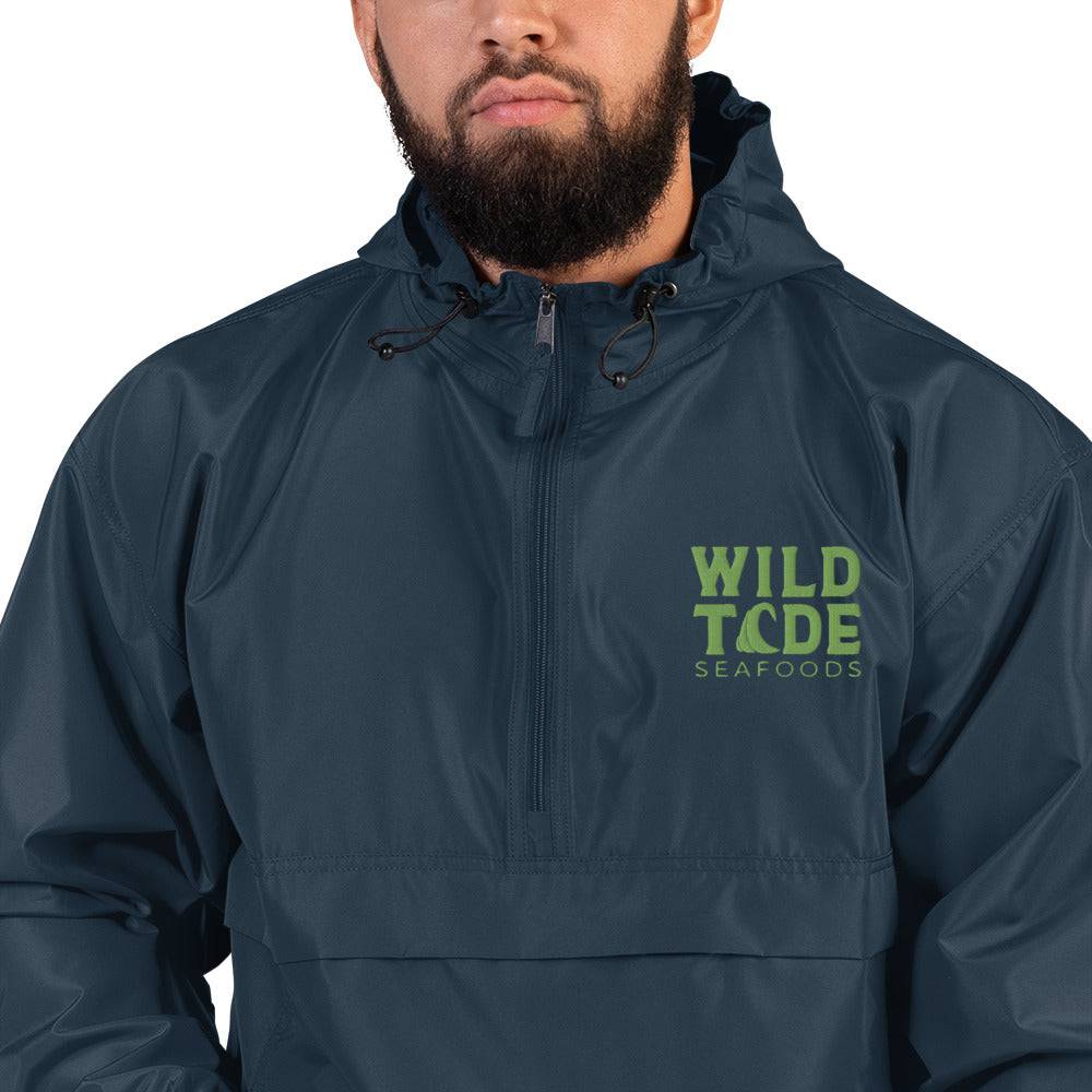 Embroidered Champion Packable Jacket - Wild Tide Seafoods