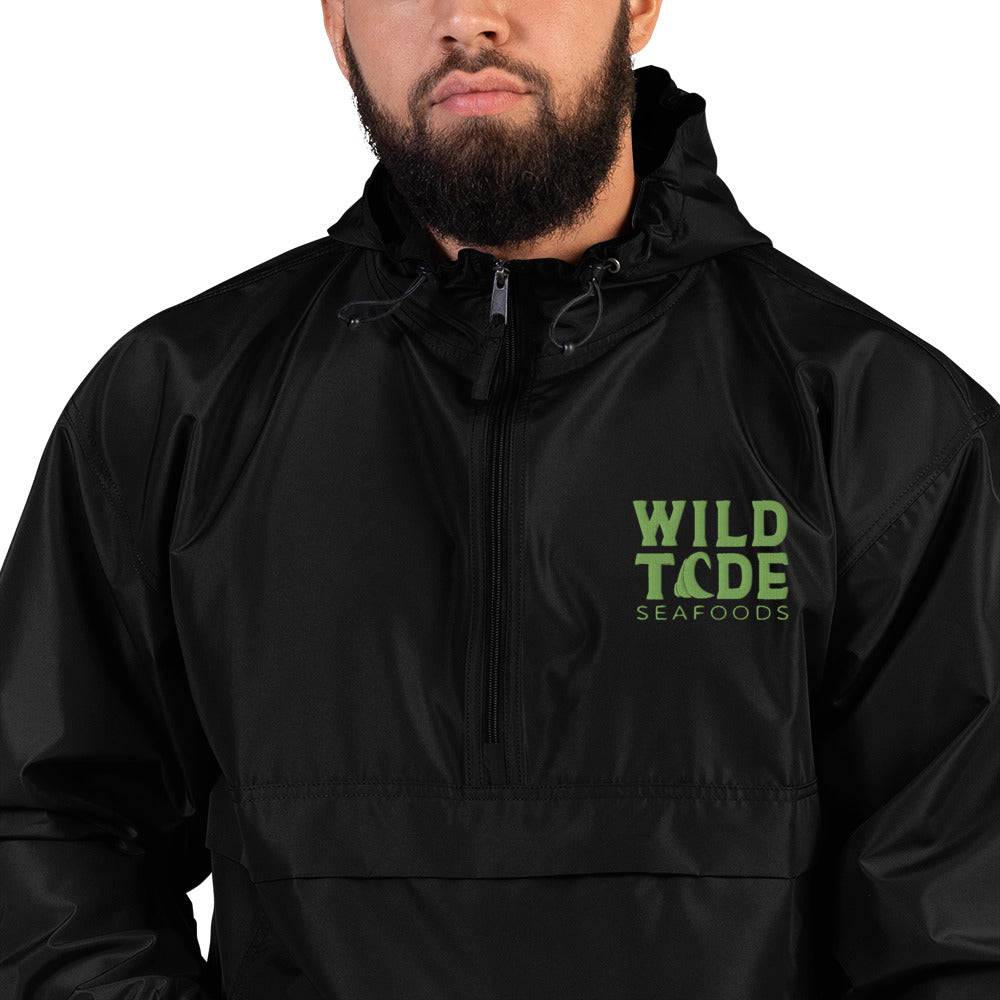 Embroidered Champion Packable Jacket - Wild Tide Seafoods