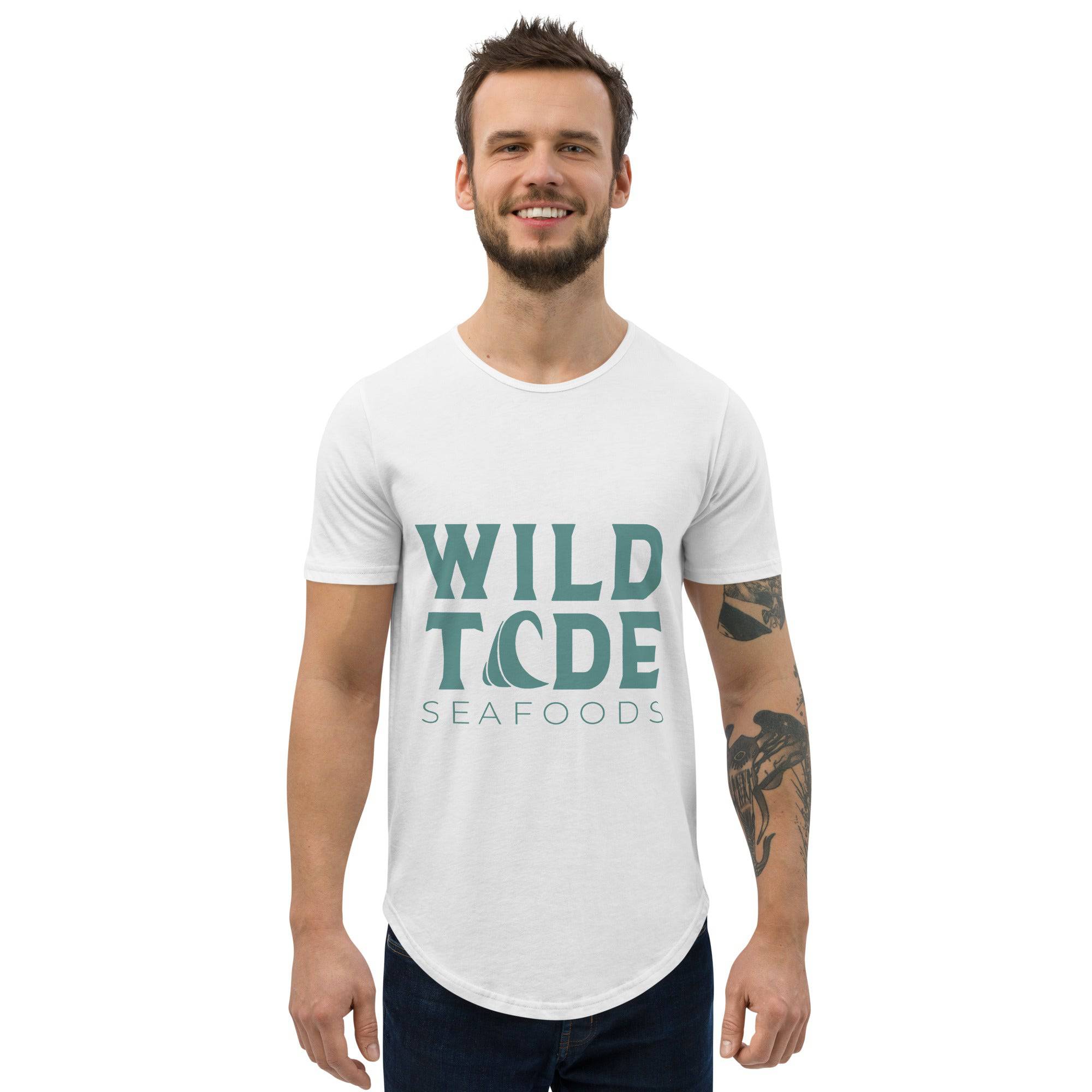 Wild Tide Seafoods Men's Curved Hem T-Shirt - Wild Tide Seafoods