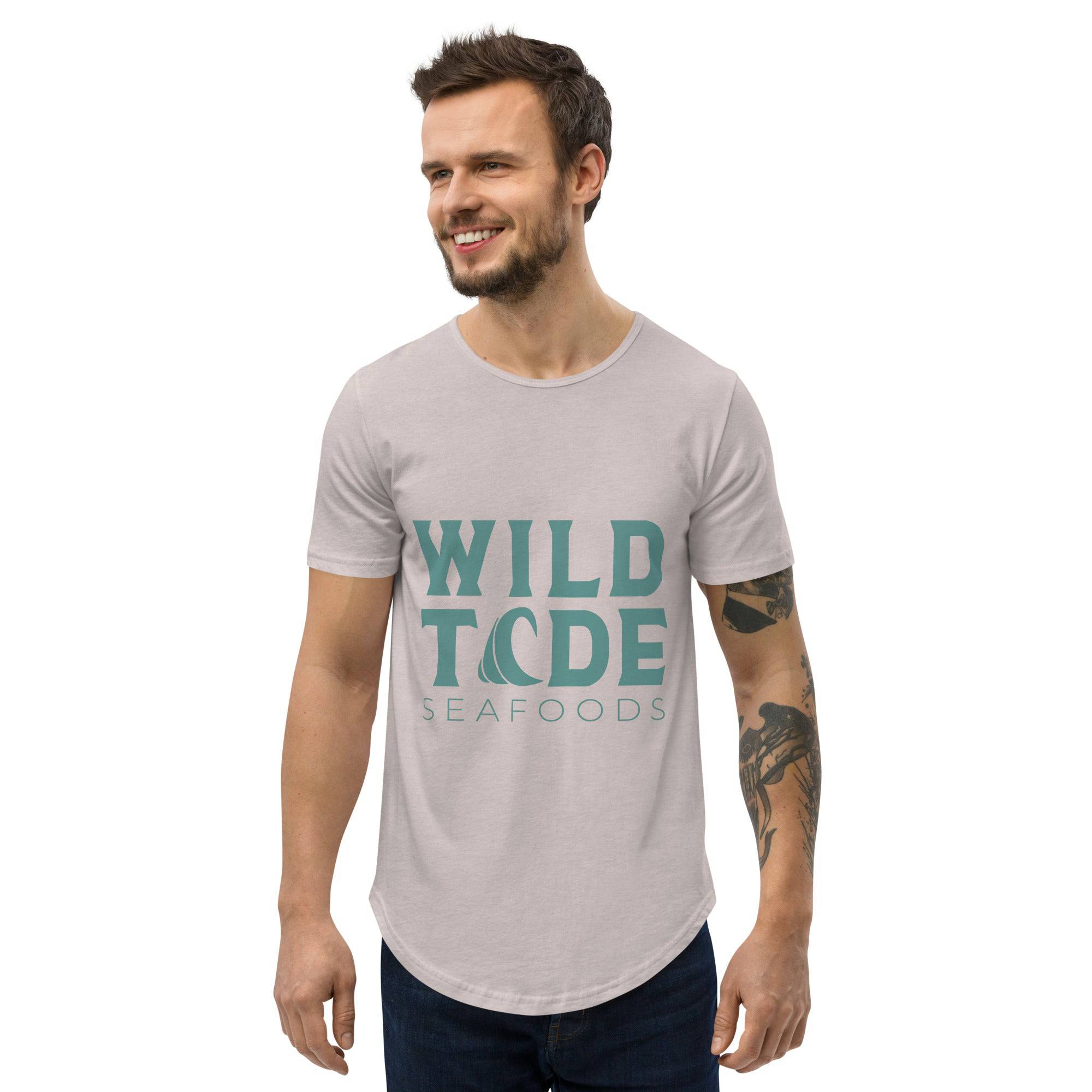 Wild Tide Seafoods Men's Curved Hem T-Shirt - Wild Tide Seafoods